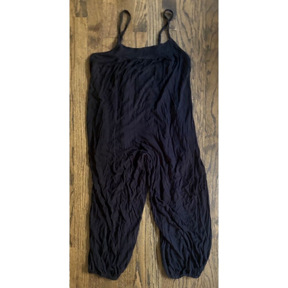 Loving People Maternity Loose Fit Capri Jumpsuit Size Large